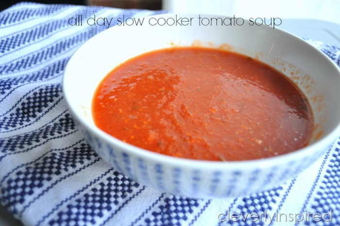 slow cooker tomato soup @cleverlyinspired (9)[9]