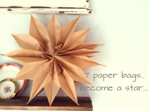 Diy large paper star