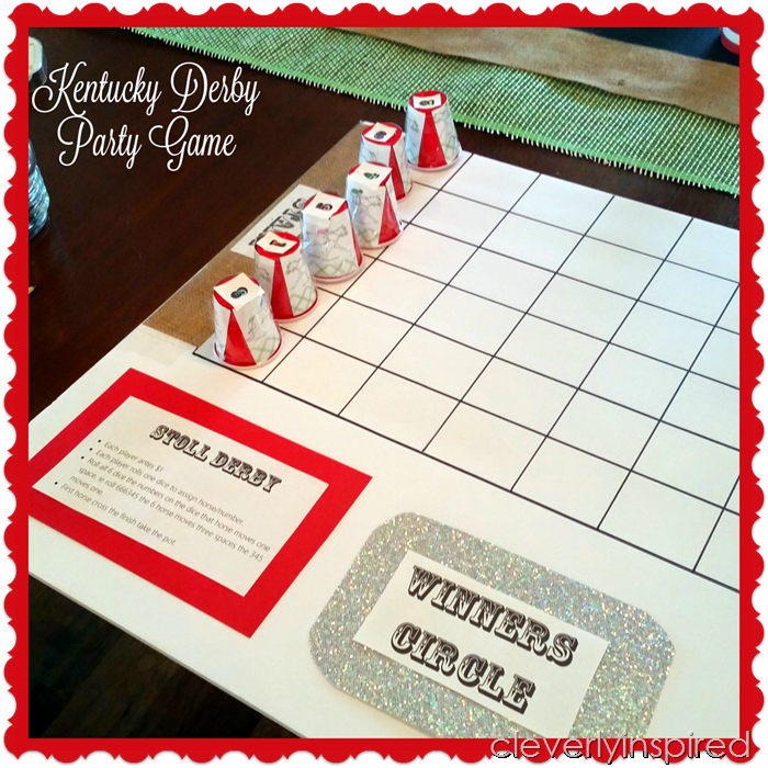 DIY horse racing game (derby party game) @cleverlyinspired (1)