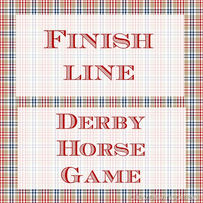 DIY Horse Racing Game (Derby Party Game) - Cleverly Inspired