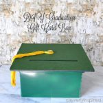 DIY Graduation gift card box
