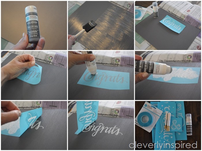 DIY chalkboard sign @cleverlyinspired (1)