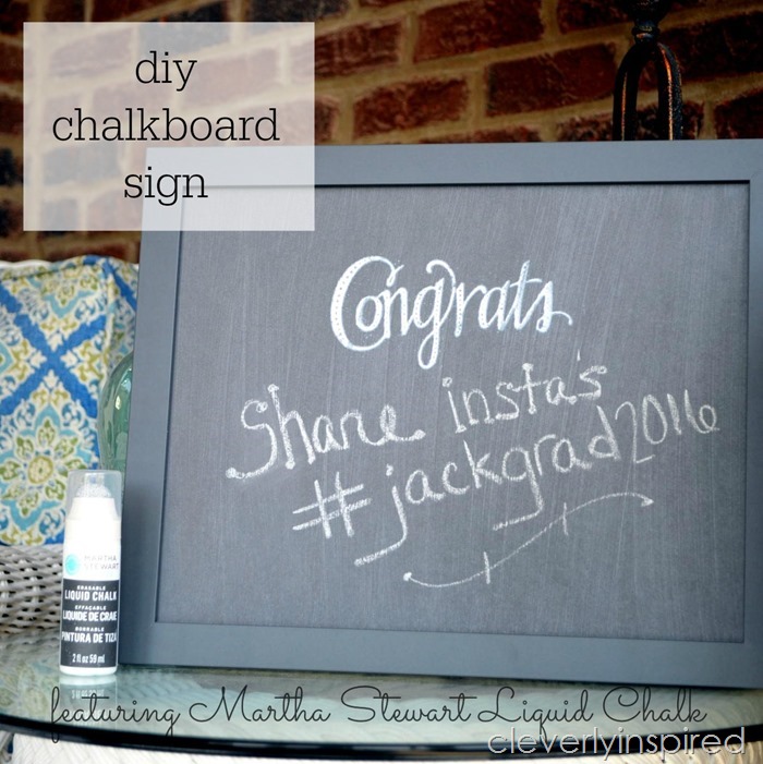 DIY chalkboard sign @cleverlyinspired (3)cv