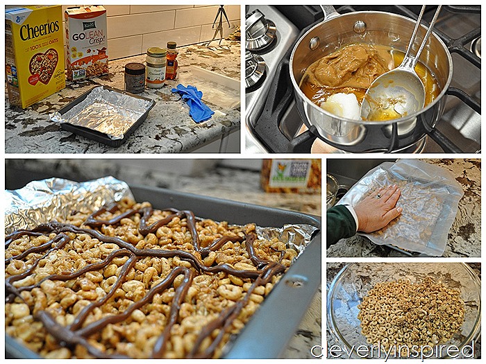 homemade cereal bar