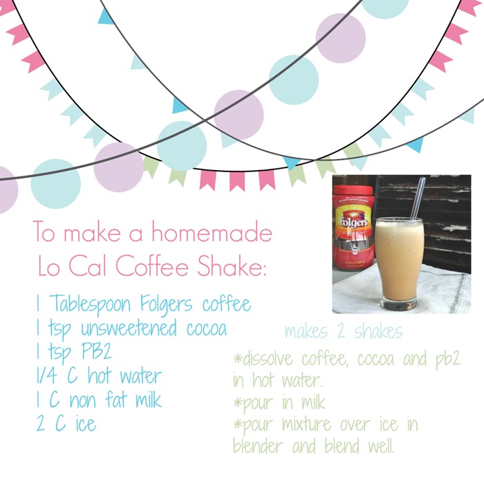 low cal coffee shake and free printable @cleverlyinspired (7)