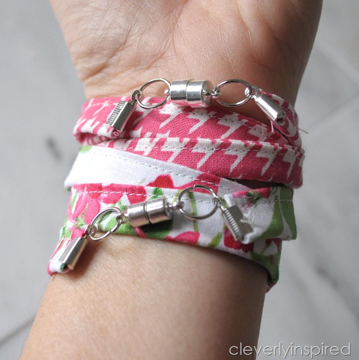 sew a wrap bracelet @cleverlyinspired (1)