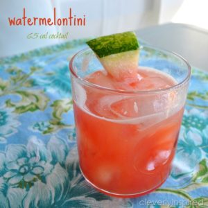 Watermelon Cocktail (Low cal cocktail)