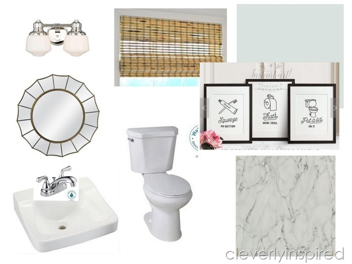 small beach house bathroom @cleverlyinspired (5)