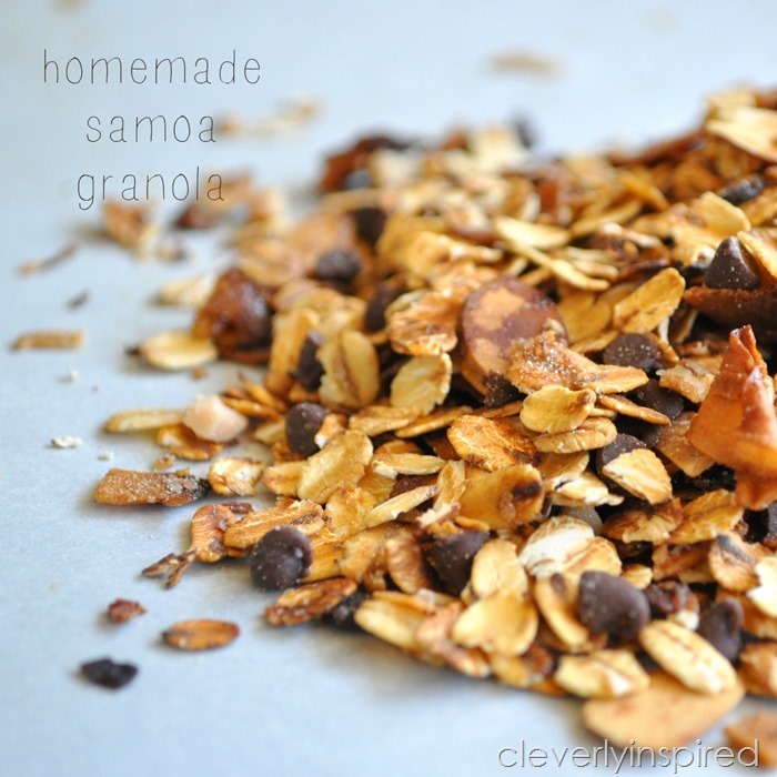 homemade samoa granola @cleverlyinspired (5)