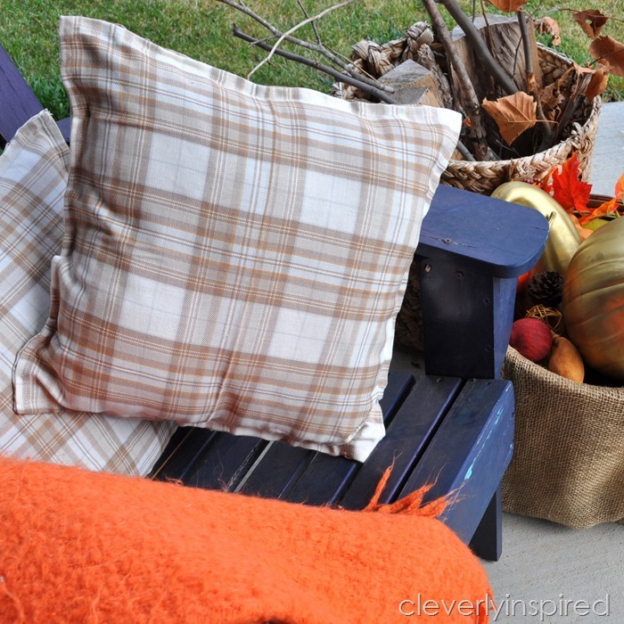 no sew fall pillows @cleverlyinspired (6)