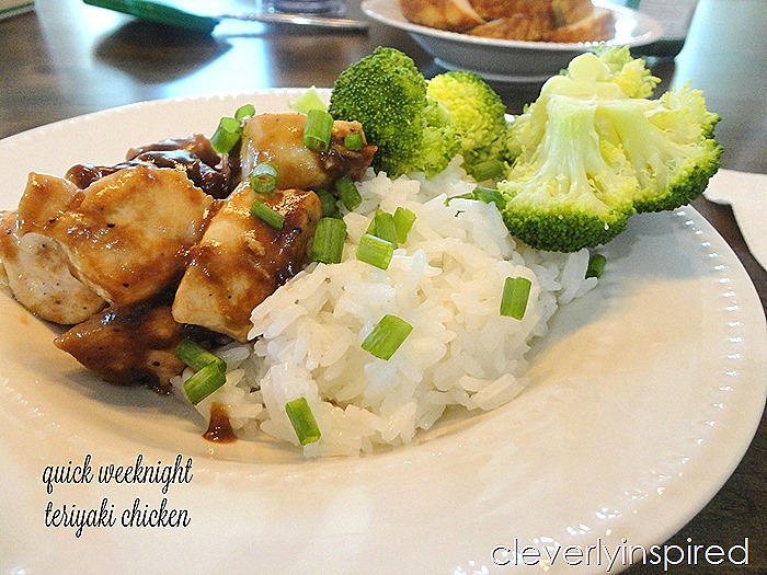 quick & easy teriyaki chicken @cleveryinspired (3)