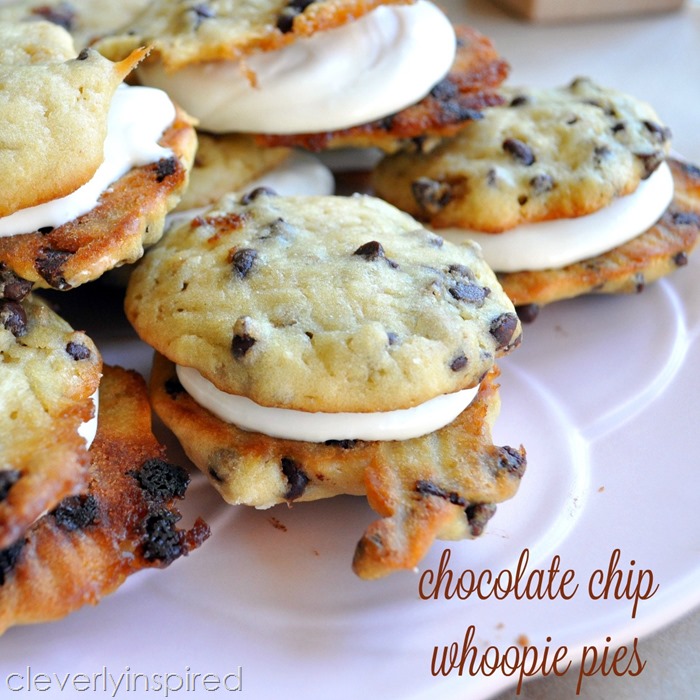 chocolate chip whoopie pie @cleverlyinspired (2)