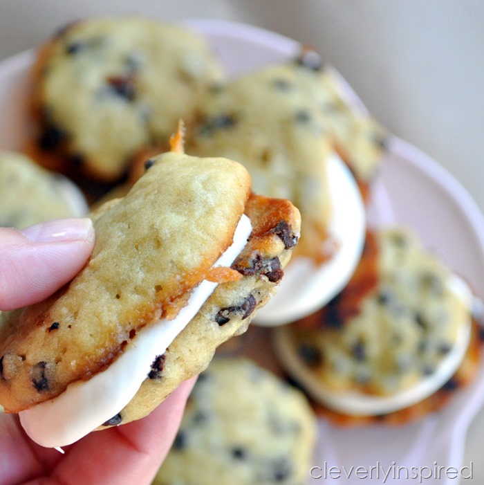 chocolate chip whoopie pie @cleverlyinspired (3)