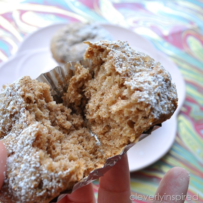 low sugar cinnamon muffin @cleverlyinspired (6)