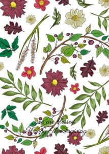 Thanksgiving Favor: Candy Bar Wrapper Free Printable