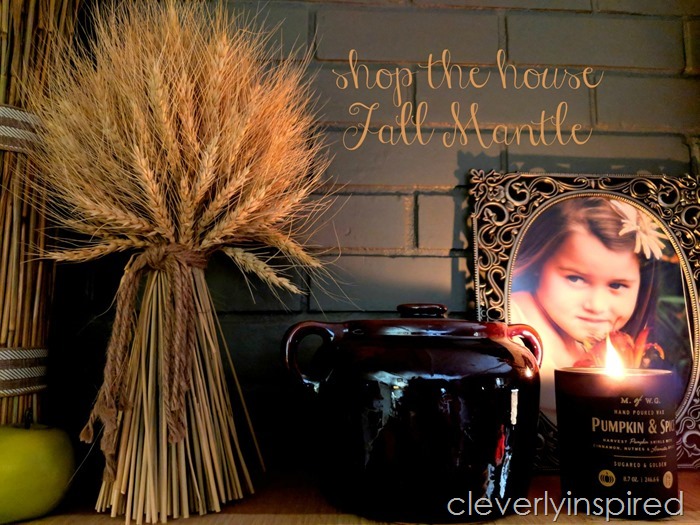 shop the house fall mantle cleverlyinspired (8)